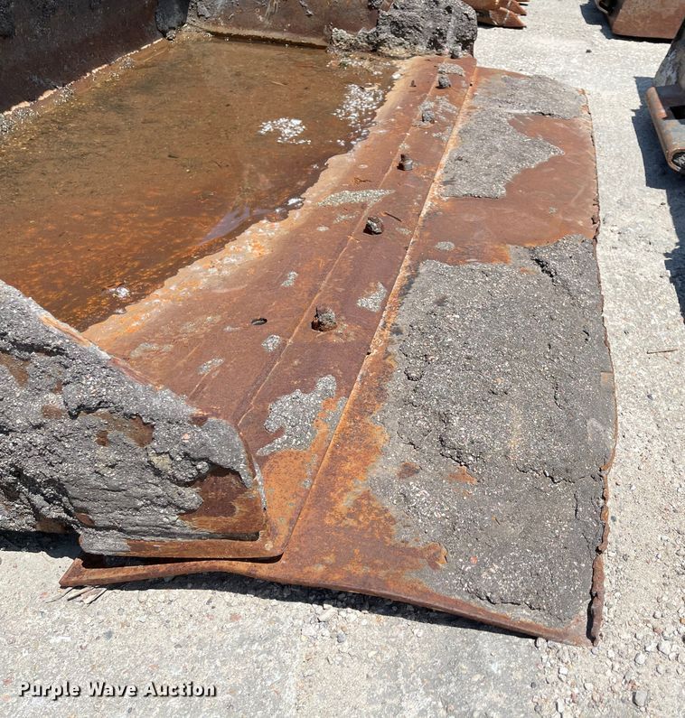 image for item KU9568 (2) skid steer buckets