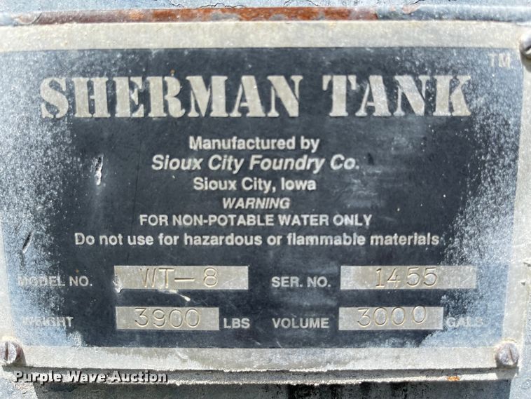 image for item KU9571 1992 Ford LT8000  water truck