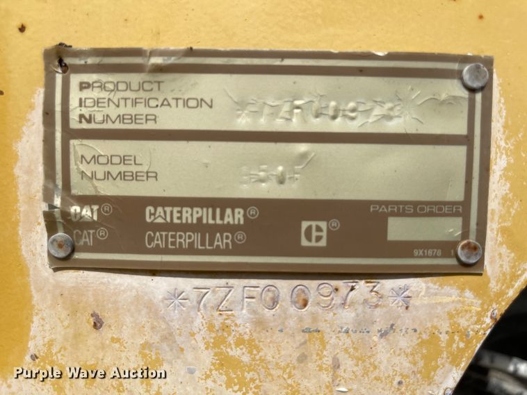 image for item KU9578 1992 Caterpillar 950F  wheel loader