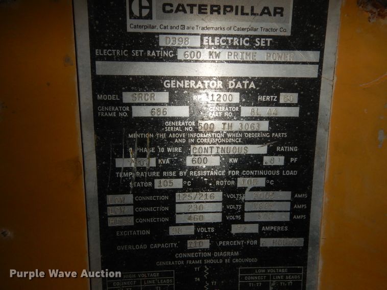 image for item KU9583 1975 Trail Mobile D11P-1CAW  dry van trailer with generator