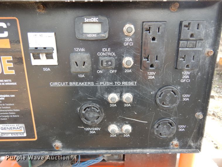 image for item KU9587 Generac GP17500E  generator