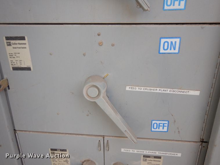 image for item KU9589 Cutler Hammer Pow-R-Line C  switchboard