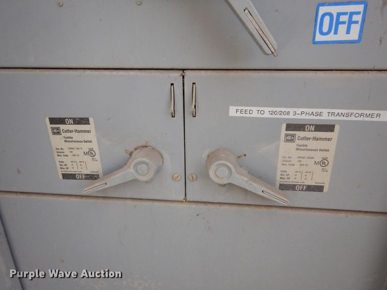 image for item KU9589 Cutler Hammer Pow-R-Line C  switchboard