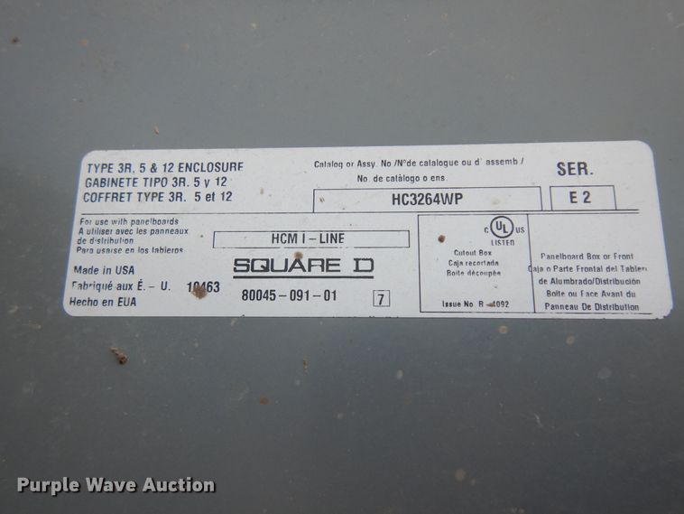 image for item KU9590 Electrical panels