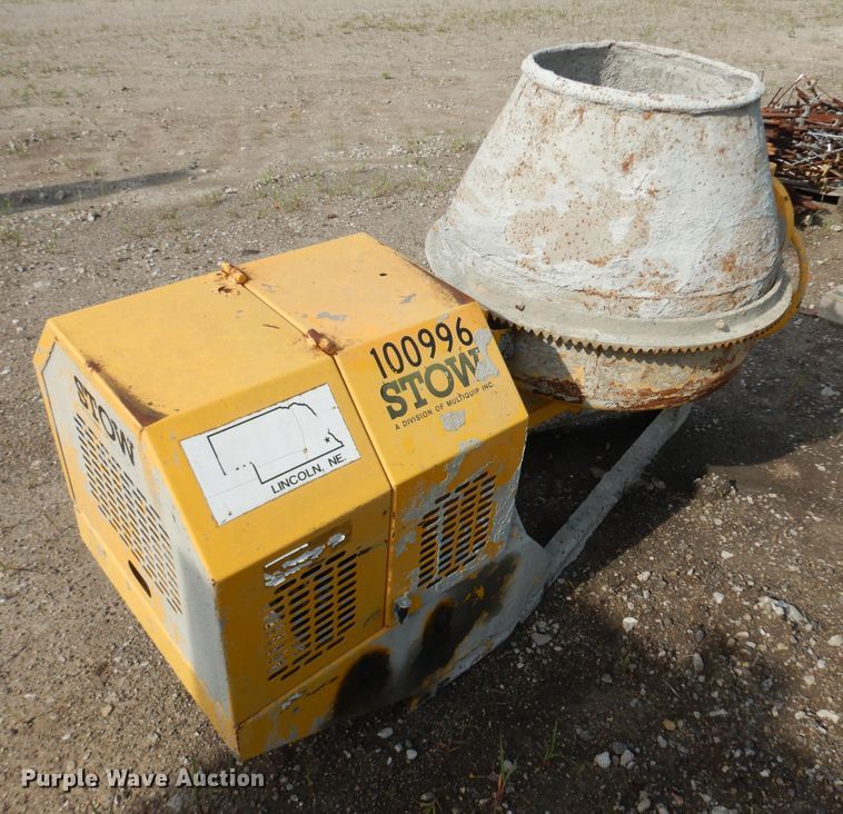 image for item KU9591 Stow  portable concrete mixer