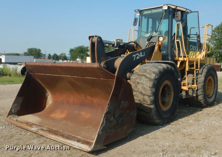 image for item KU9599 John Deere 724J  wheel loader