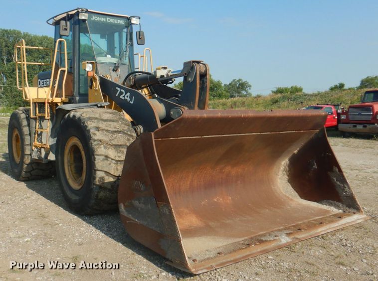 image for item KU9599 John Deere 724J  wheel loader