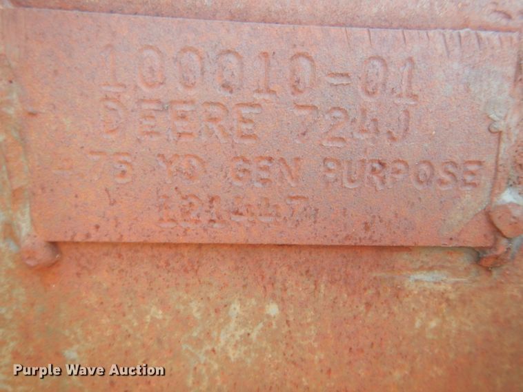 image for item KU9599 John Deere 724J  wheel loader