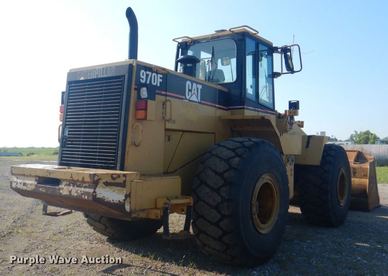 image for item KU9600 1995 Caterpillar 970F  wheel loader