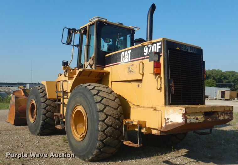 image for item KU9600 1995 Caterpillar 970F  wheel loader