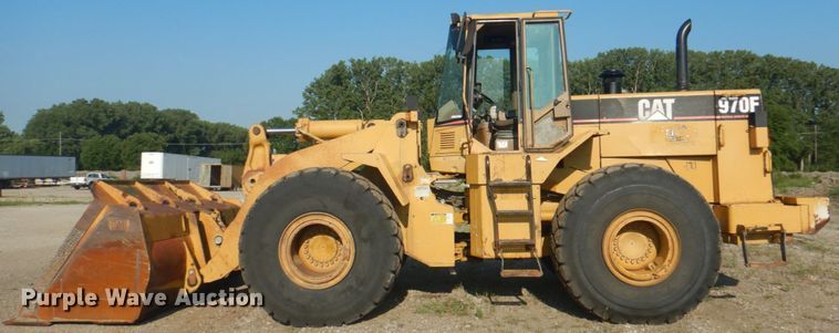 image for item KU9600 1995 Caterpillar 970F  wheel loader