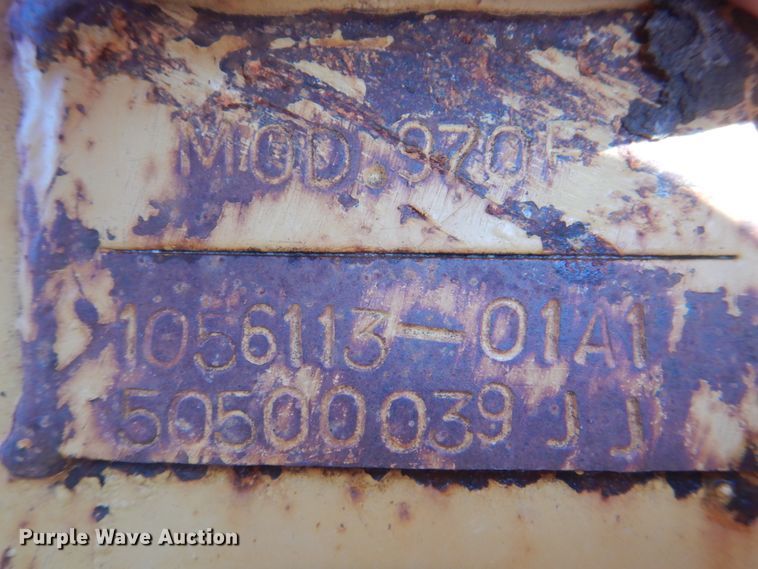 image for item KU9600 1995 Caterpillar 970F  wheel loader