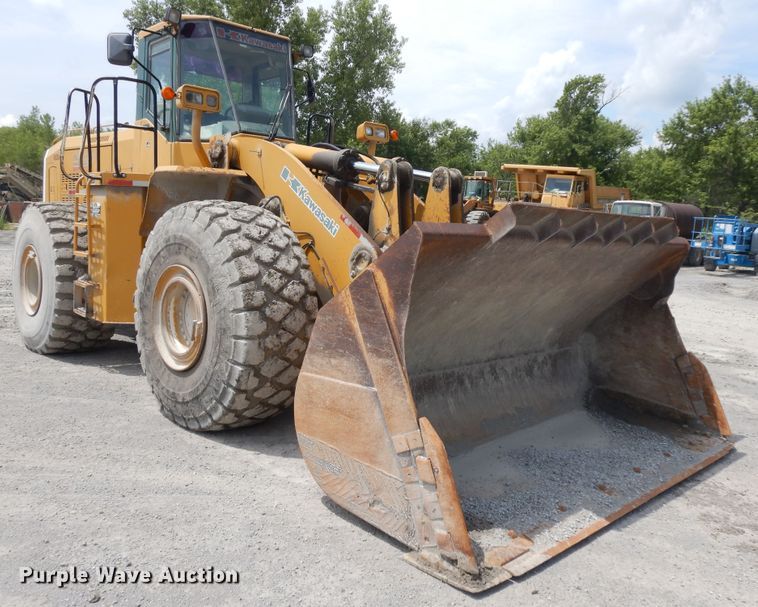 image for item KU9605 2005 Kawasaki 95ZV  wheel loader
