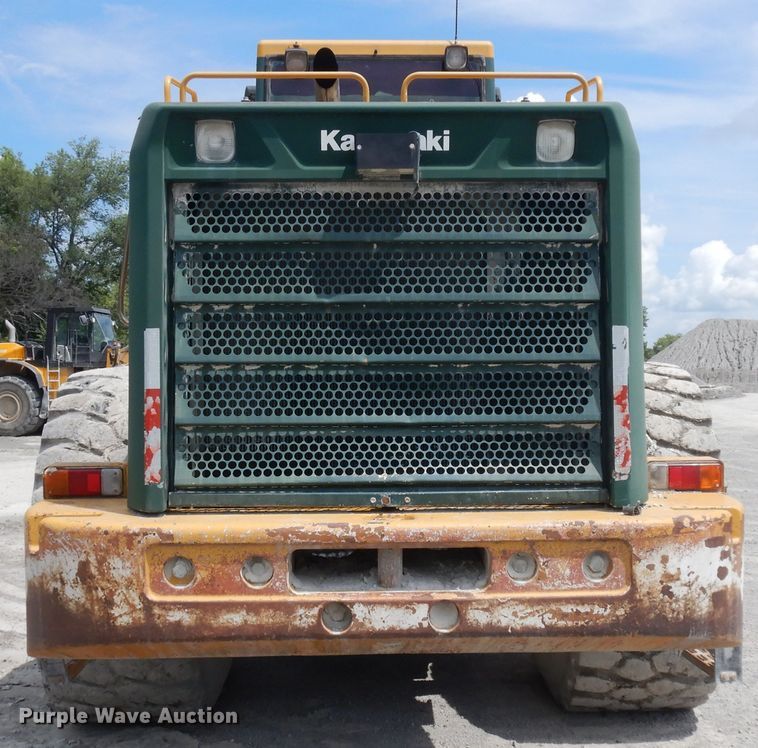 image for item KU9605 2005 Kawasaki 95ZV  wheel loader