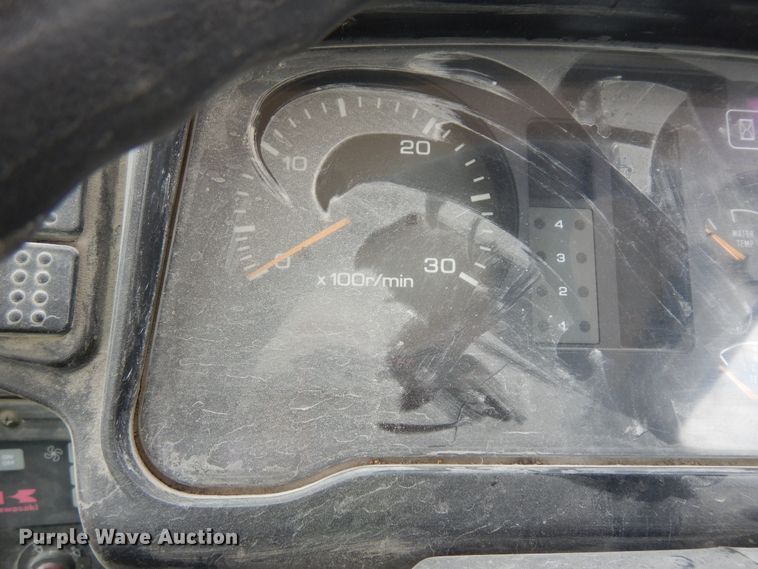 image for item KU9605 2005 Kawasaki 95ZV  wheel loader