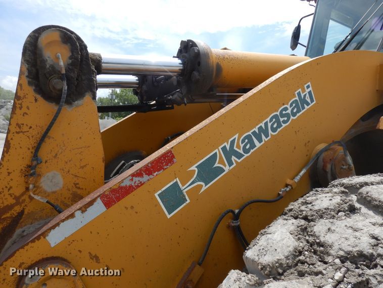 image for item KU9605 2005 Kawasaki 95ZV  wheel loader