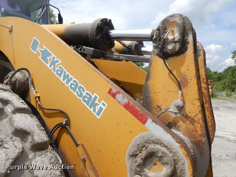 image for item KU9605 2005 Kawasaki 95ZV  wheel loader