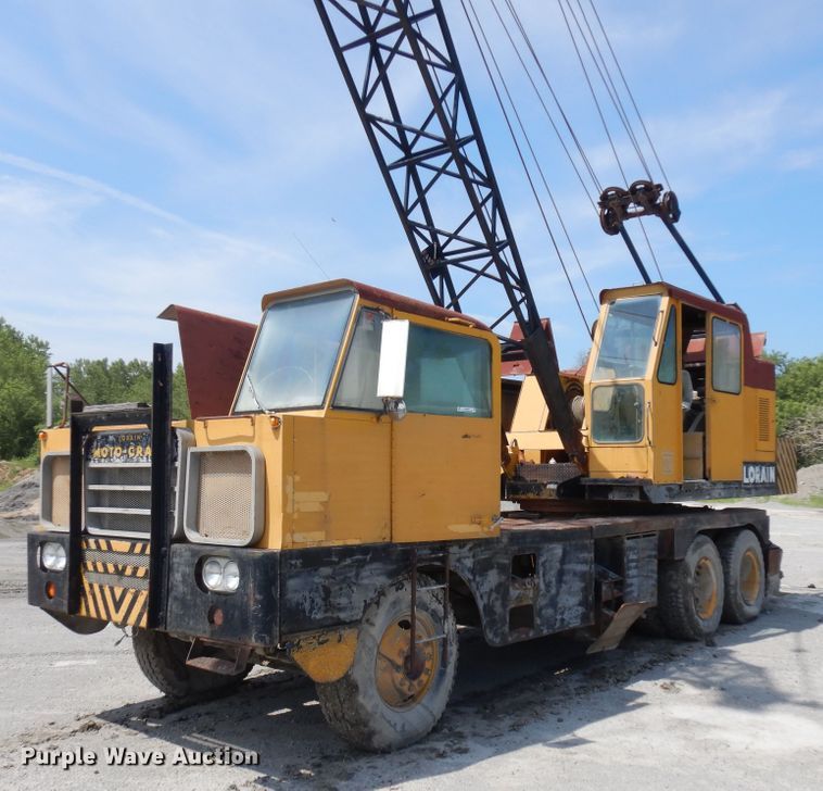 image for item KU9607 Lorain Moto-Crane 320  truck crane
