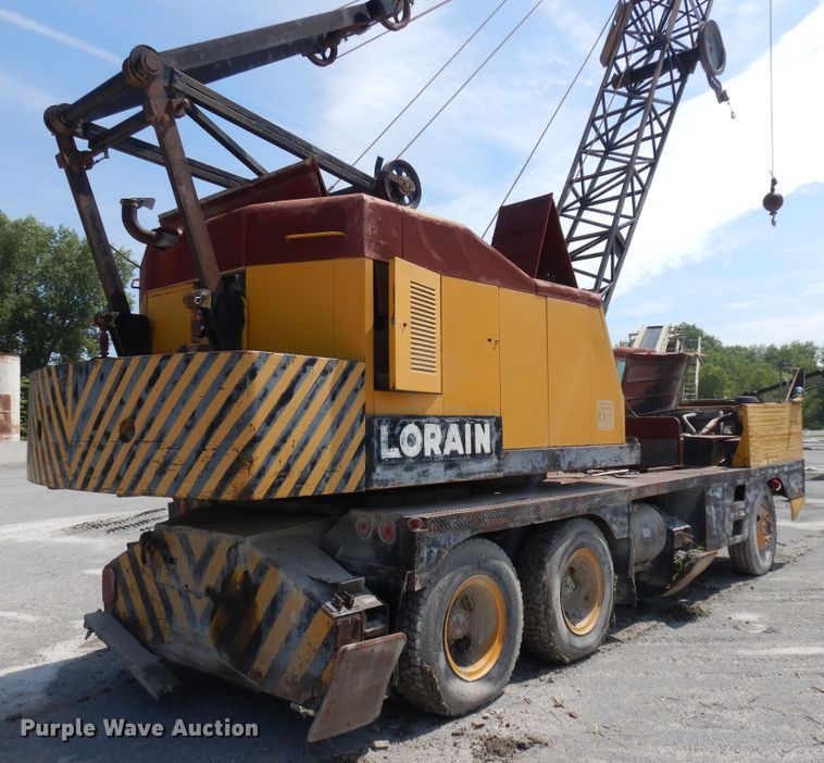 image for item KU9607 Lorain Moto-Crane 320  truck crane
