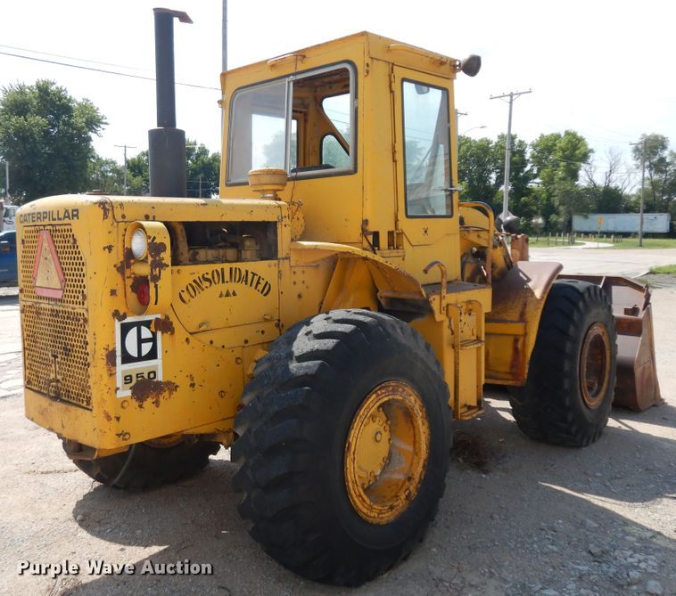 image for item KU9608 1972 Caterpillar 950  wheel loader