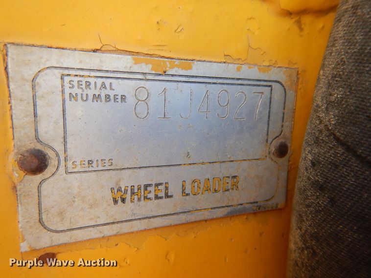 image for item KU9608 1972 Caterpillar 950  wheel loader