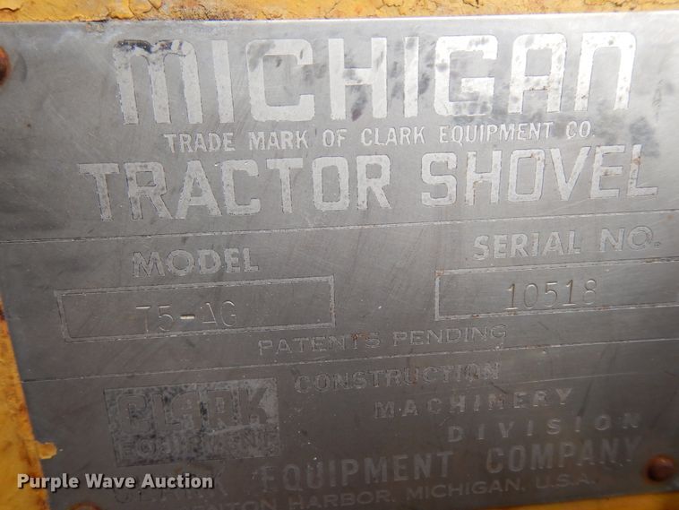 image for item KU9613 Michigan 75A  wheel loader