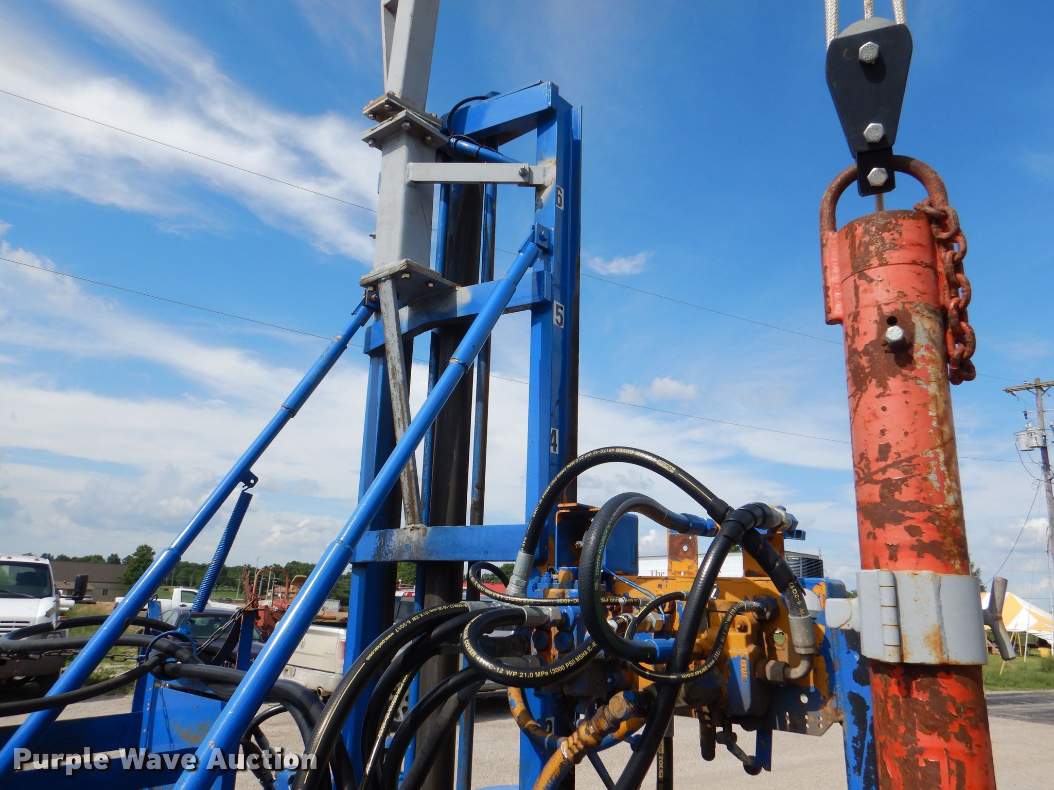 Mobile Drill B31 drilling rig in Basehor, KS Item DL3306 sold