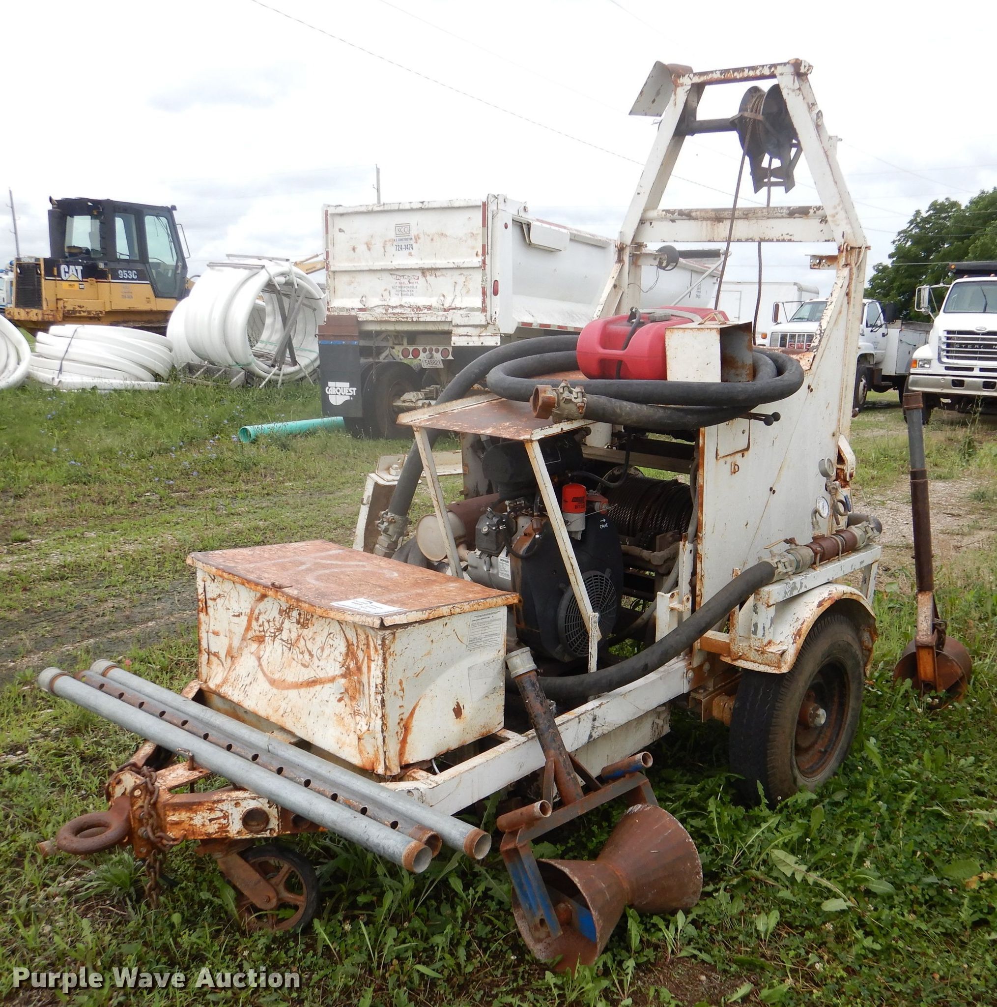 1992 Sreco Flexible Inc Pull In Bucket Machine In Basehor Ks Item Dm0140 Sold Purple Wave