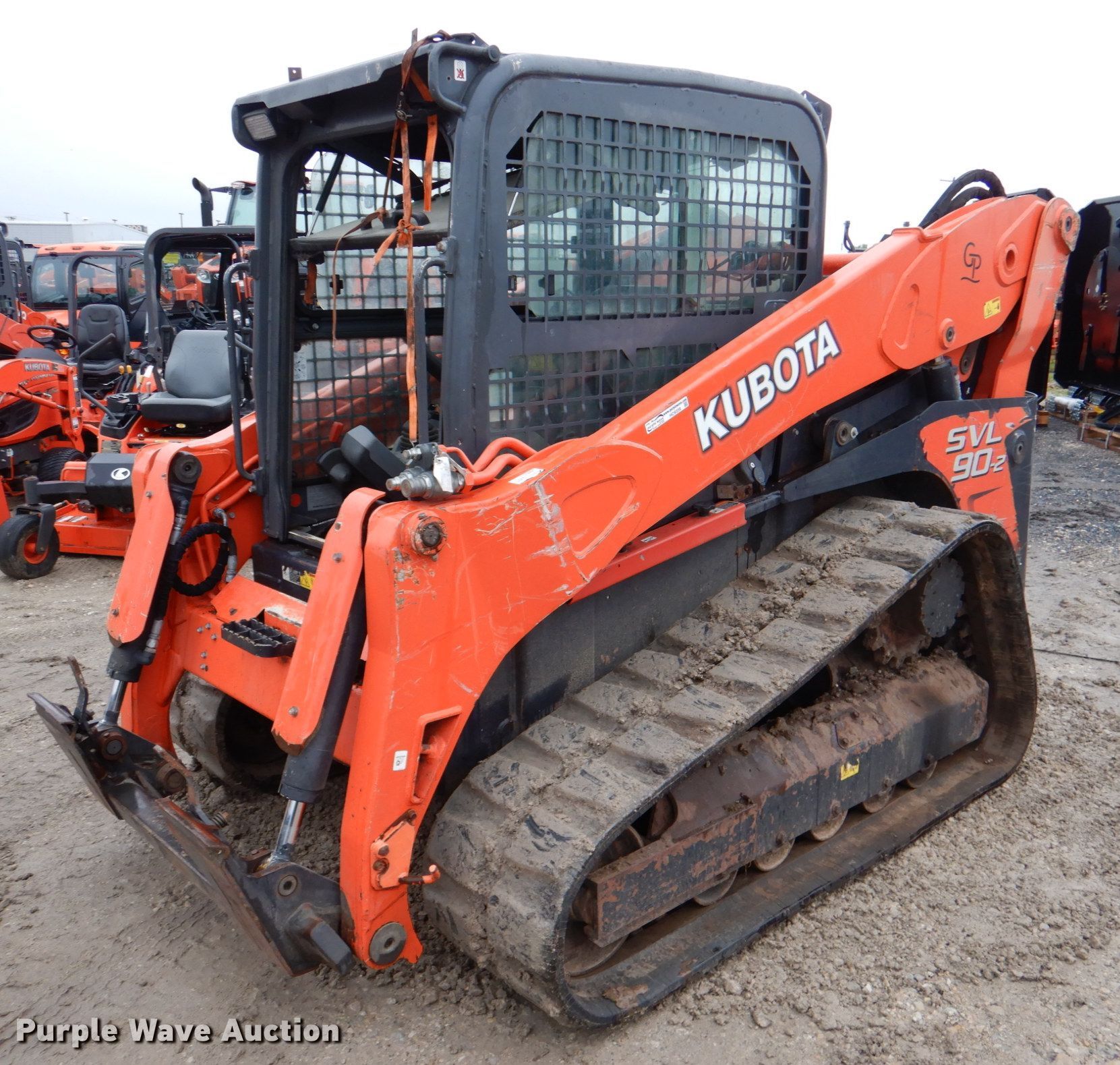 2015 Kubota SVL 90-2 tracked skid steer loader in Ada, OK | Item HC9359 ...