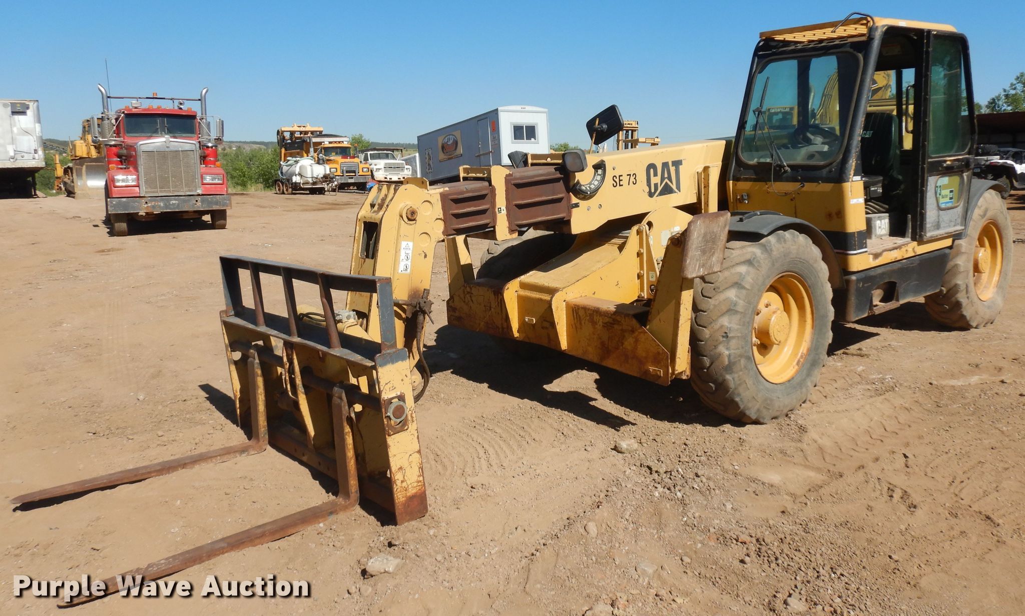 1996 Caterpillar TH83 telehandler in Rapid City, SD Item ID9991 sold