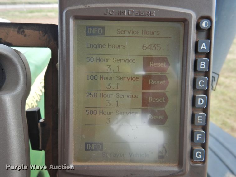 image for item DK2254 2006 John Deere 4920  sprayer