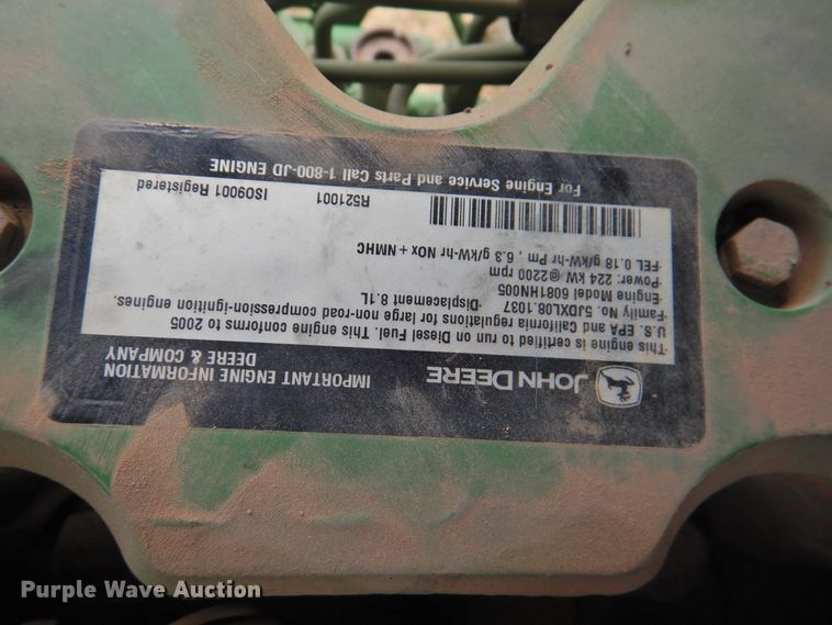 image for item DK2254 2006 John Deere 4920  sprayer