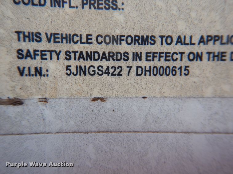 image for item DK8011 2013 Jet  grain trailer