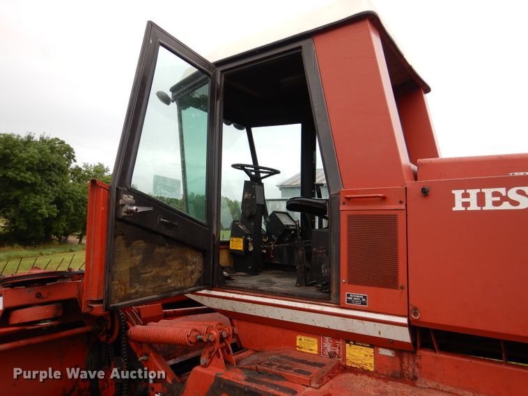 image for item DL3233 1983 Hesston 6450  windrower
