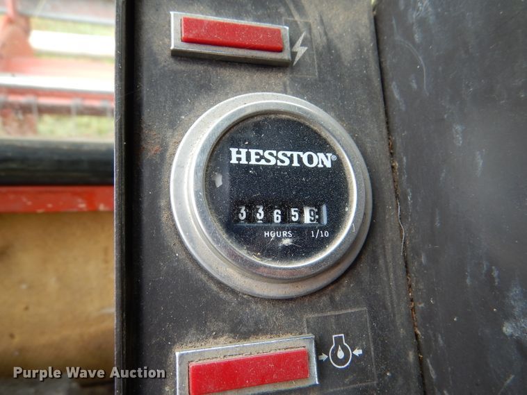 image for item DL3233 1983 Hesston 6450  windrower