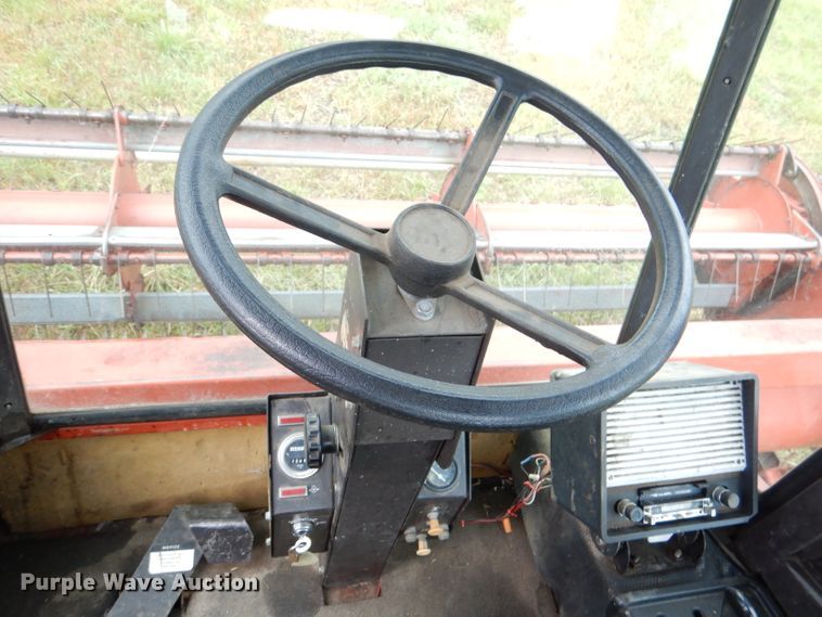 image for item DL3233 1983 Hesston 6450  windrower
