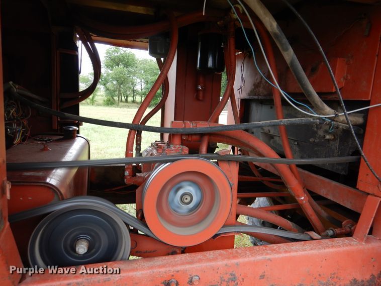 image for item DL3233 1983 Hesston 6450  windrower