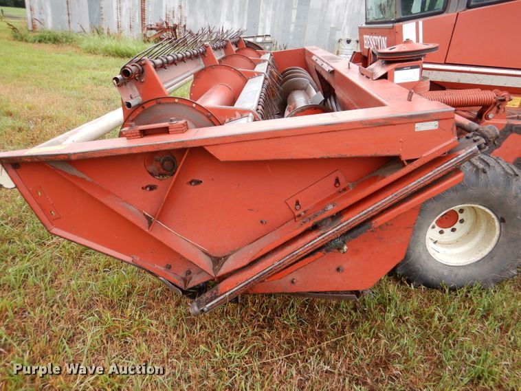 image for item DL3233 1983 Hesston 6450  windrower