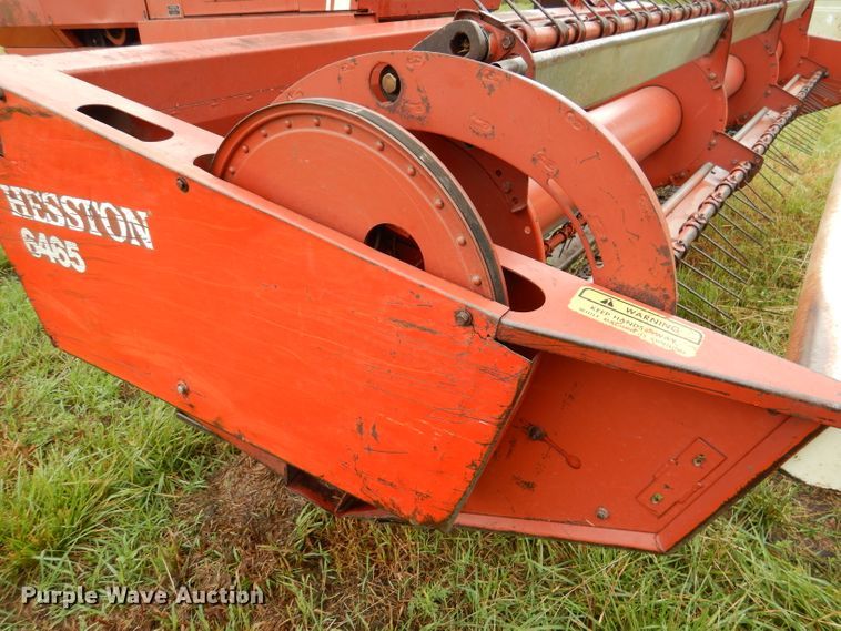 image for item DL3233 1983 Hesston 6450  windrower
