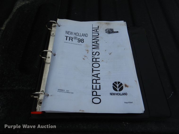 image for item DL3324 1997 New Holland TR98  combine