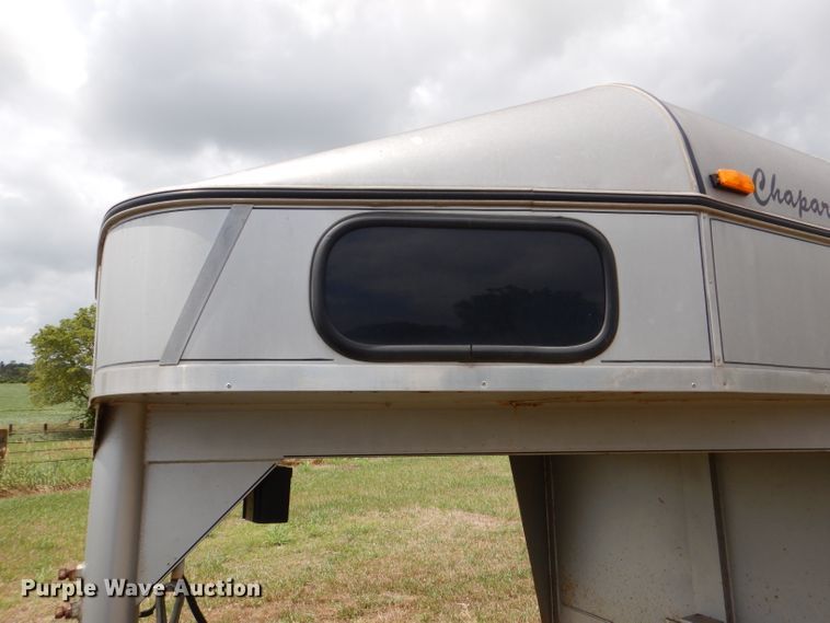 image for item DL3327 2004 Chaparral  livestock trailer
