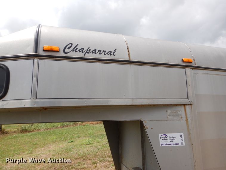 image for item DL3327 2004 Chaparral  livestock trailer