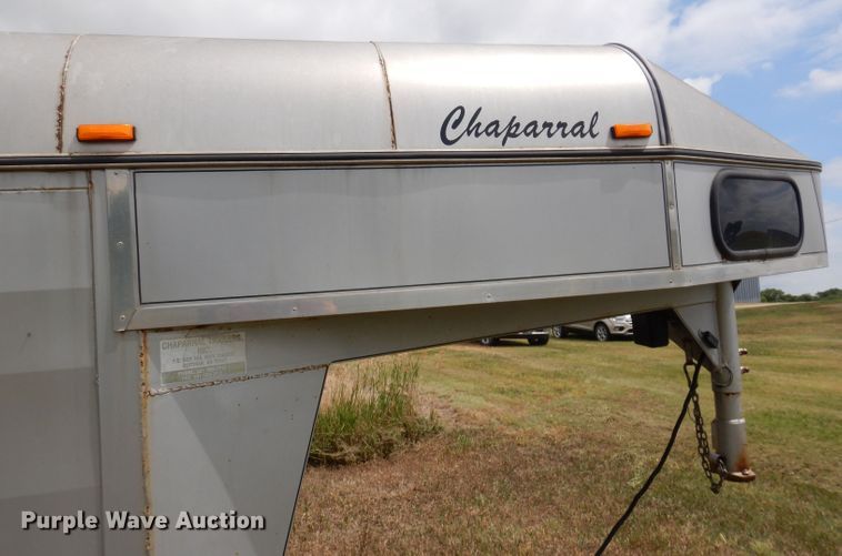 image for item DL3327 2004 Chaparral  livestock trailer
