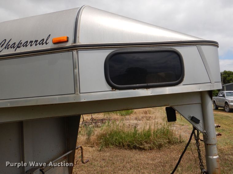 image for item DL3327 2004 Chaparral  livestock trailer