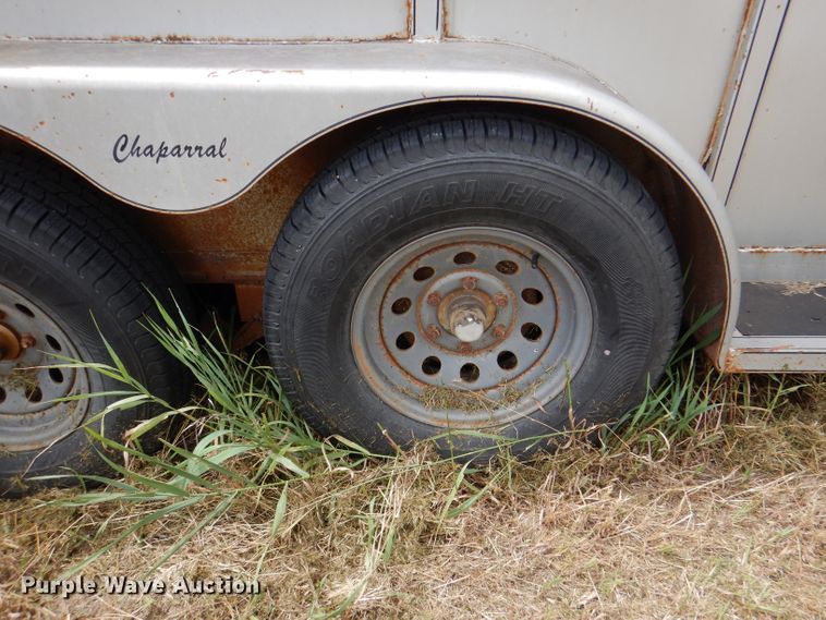 image for item DL3327 2004 Chaparral  livestock trailer