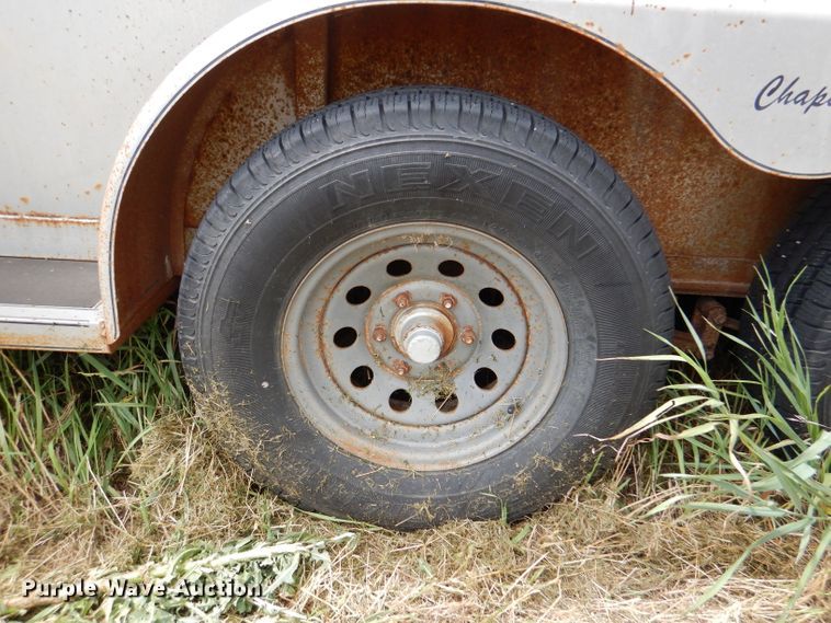 image for item DL3327 2004 Chaparral  livestock trailer