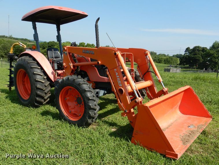 image for item DL3331 Kubota M7040  MFWD tractor
