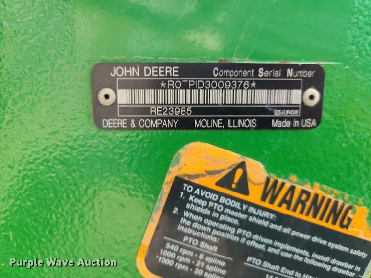 image for item DM8744 2002 John Deere 9320  4WD tractor