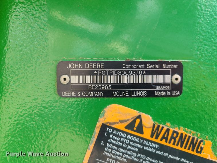 image for item DM8744 2002 John Deere 9320  4WD tractor