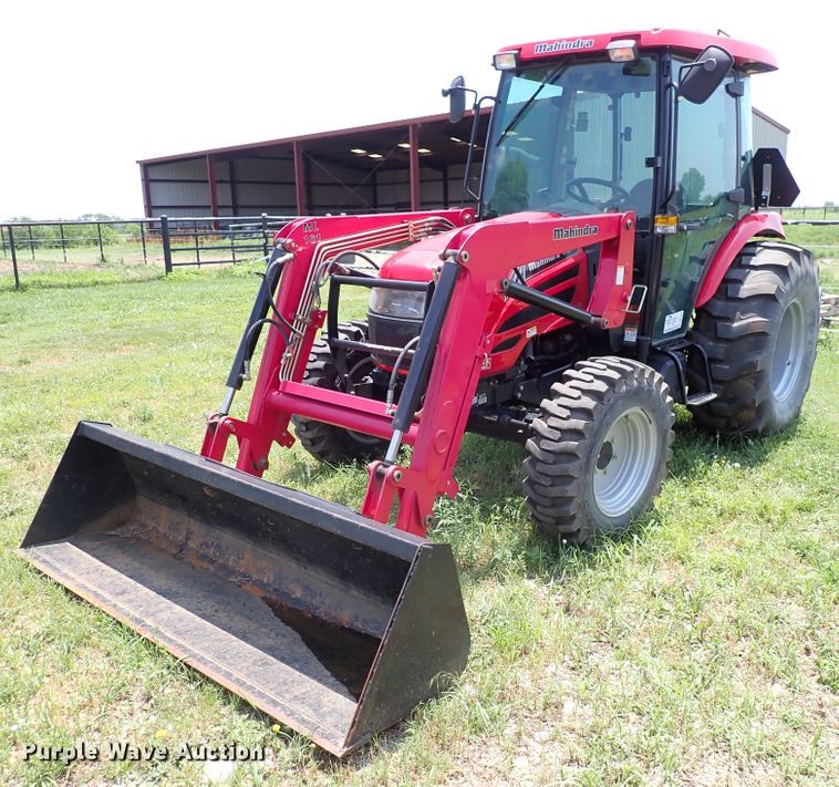 image for item DN1754 2012 Mahindra 6110ST  MFWD tractor